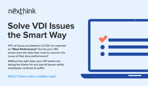  Solving VDI Issues the Smart Way