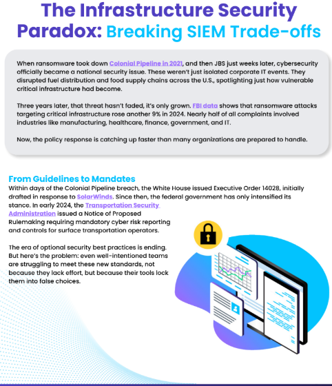  The Infrastructure Security Paradox