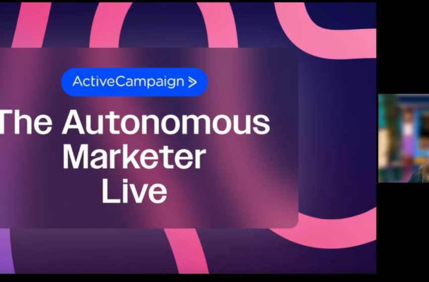  Autonomous Marketer Live Webinar Series