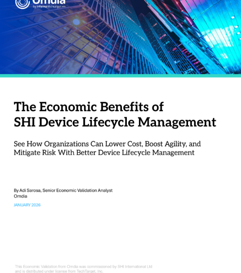 The Economic Benefits of SHI Device Lifecycle Management