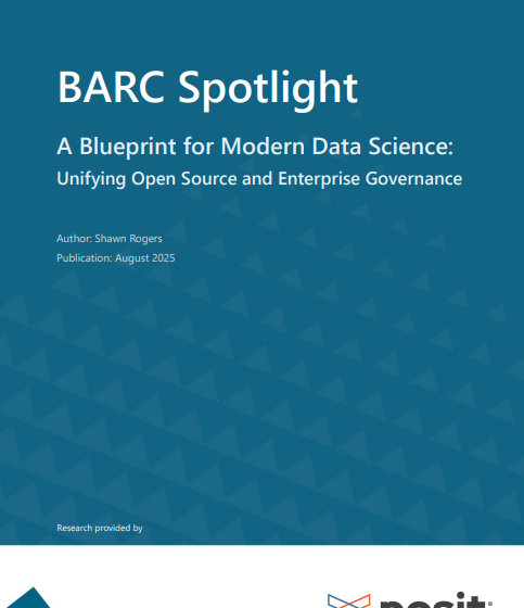  BARC Spotlight: A Blueprint for Modern Data Science: Unifying Open Source and Enterprise Governance