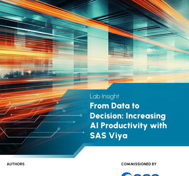  From Data to Decision: Increasing AI Productivity with SAS Viya – 257