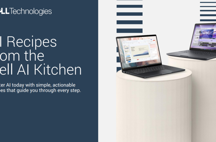  AI Recipes from the Dell AI Kitchen Brochure with Intel Core Ultra Processors