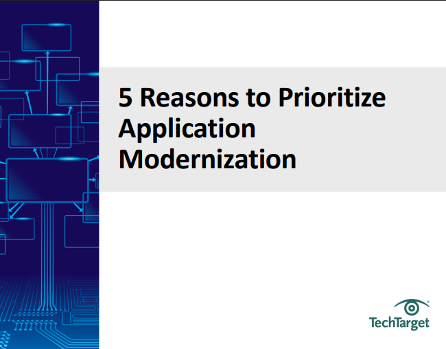  5 Reasons to Prioritize Application Modernization