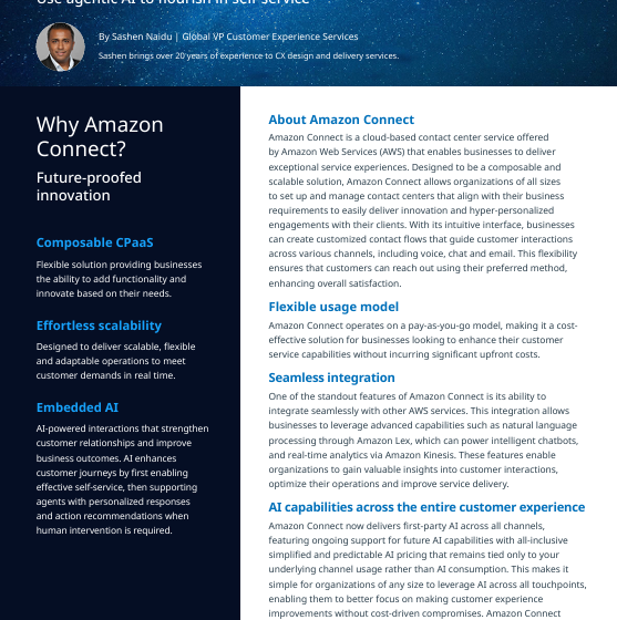  Amazon Connect – Insights