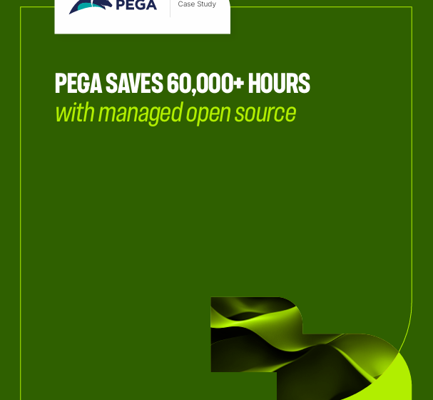  Pega saves 60,000+ hours with managed open source [Case Study]