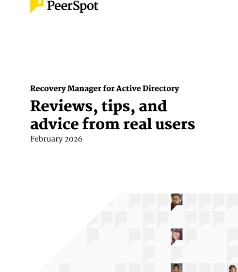  Recovery Manager for Active Directory: Reviews, Tips, and Advice from Real Users