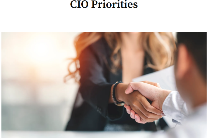  Top CIO priorities for 2026