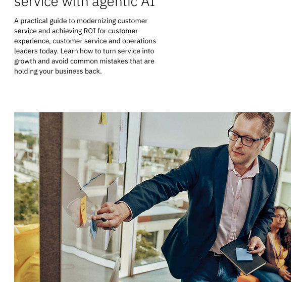  Transforming customer service with agentic AI
