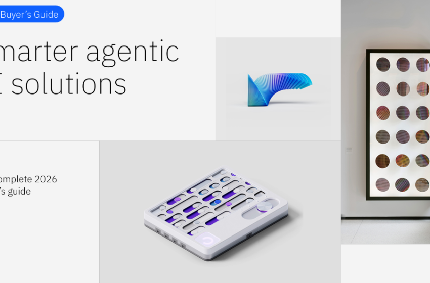  Smarter agentic AI solutions: The complete 2026 buyer’s guide