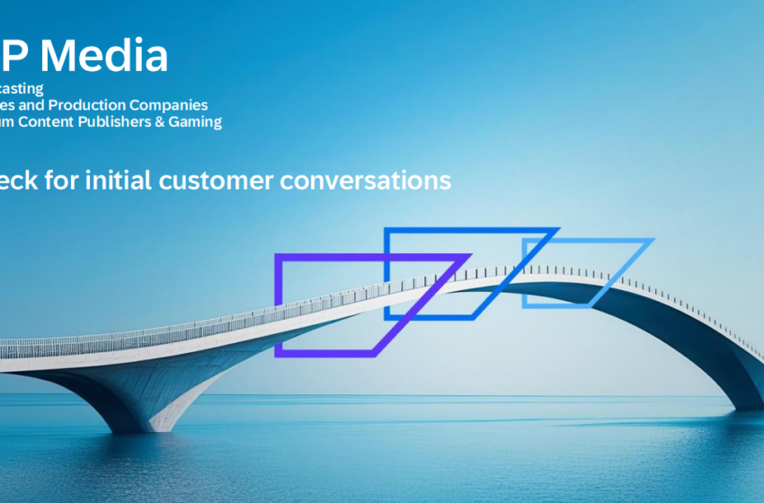  SAP Media L0 Deck For Initial Customer Conversations