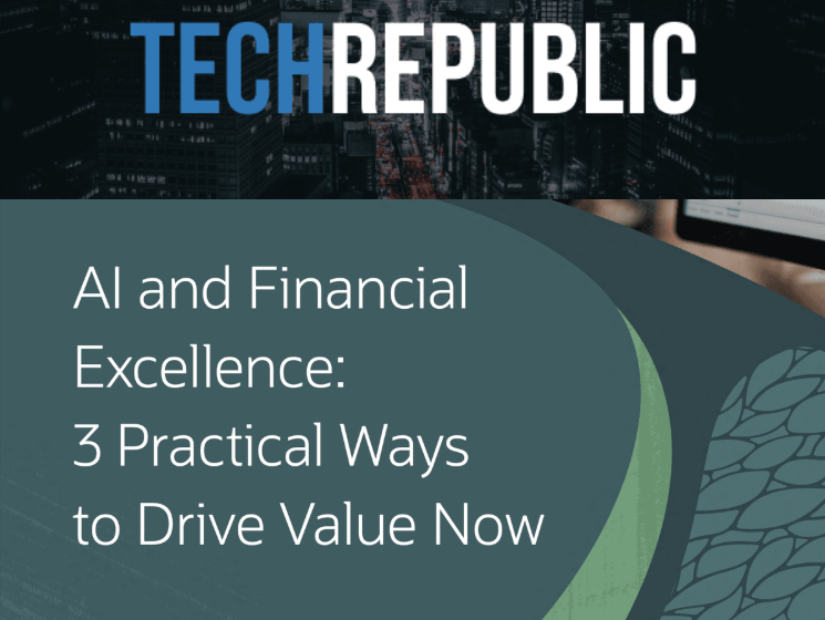  AI and Financial Excellence – 3 Practical Ways to Drive Value Now