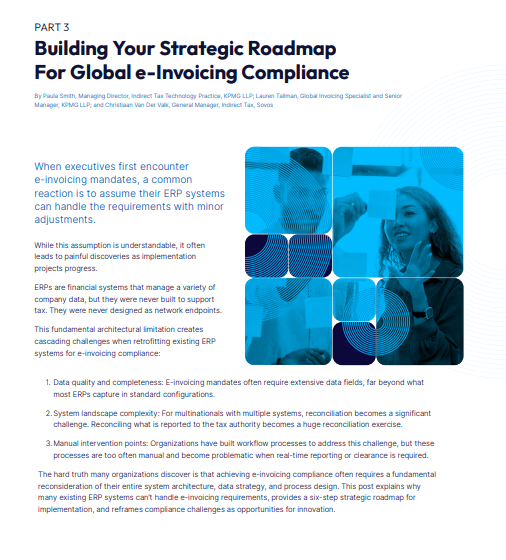  Building Your Strategic Roadmap For Global e-Invoicing Compliance