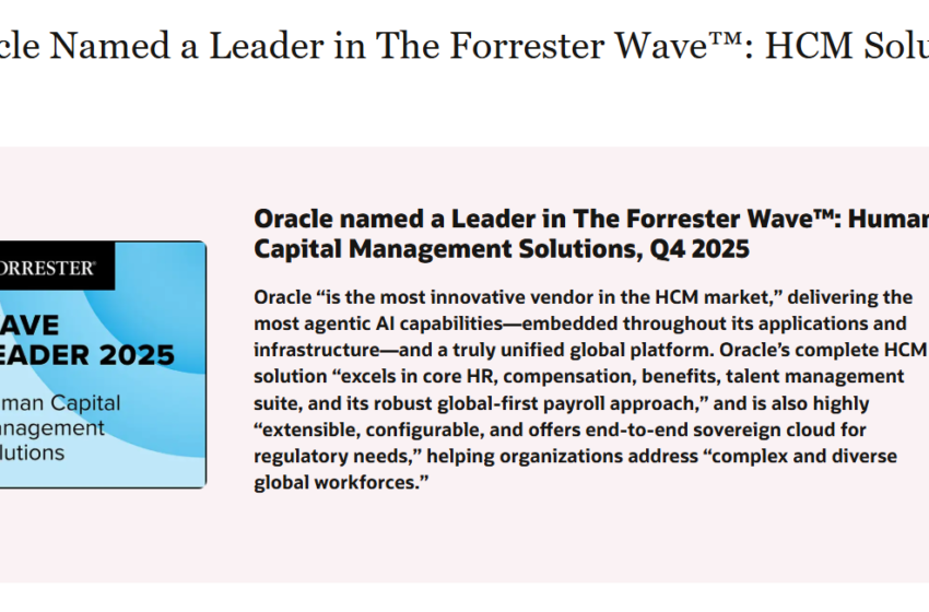  Forrester Wave Human Capital Management