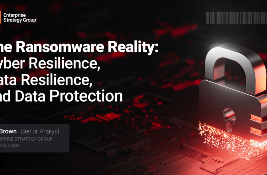  ESG Ransomware Reality Report