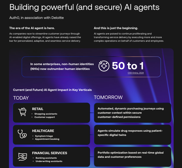  Deloitte & Auth0: Building powerful (and secure) AI agents
