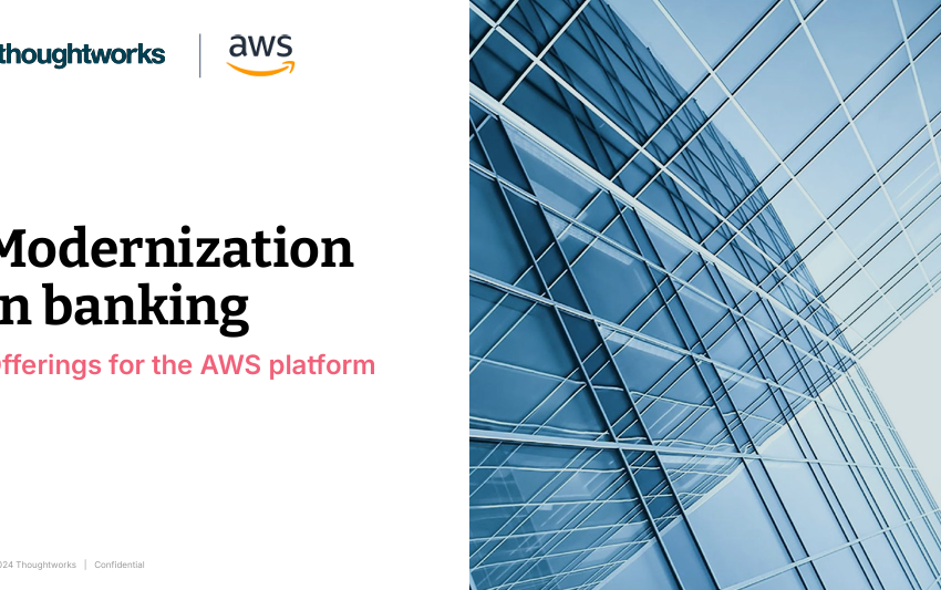  Modernization in banking