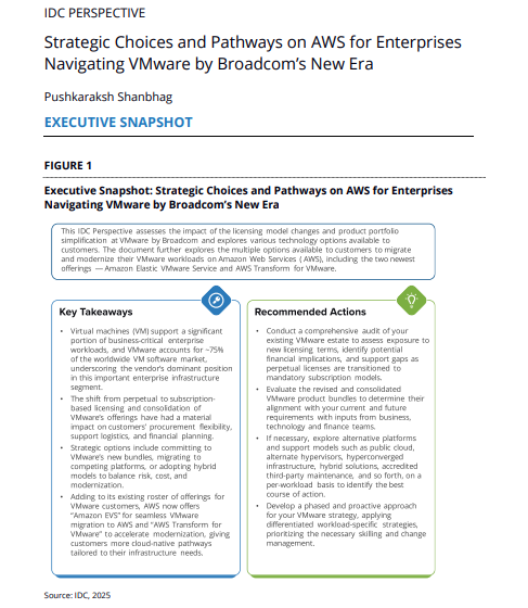  Strategic choices and pathways on AWS for enterprises navigatin