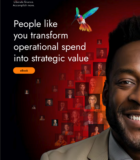  People like you transform operational spend into strategic value