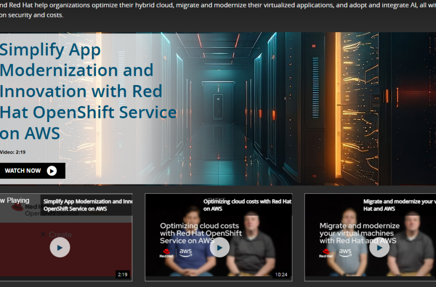  AWS & Red Hat