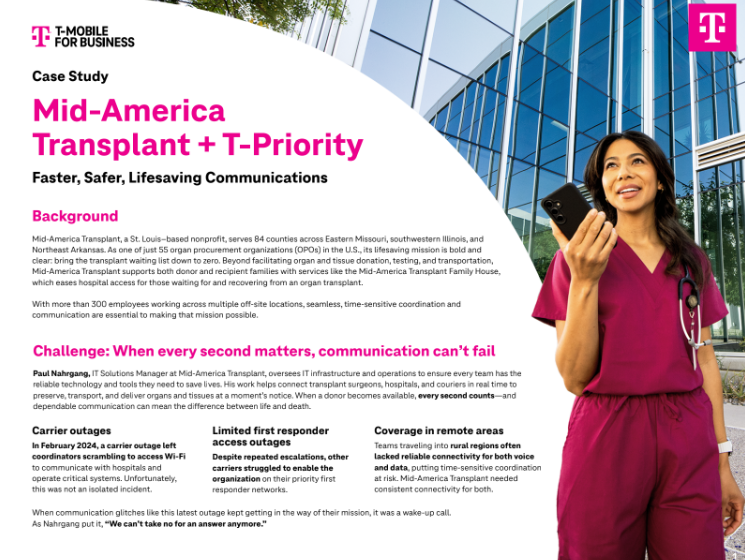  Medical Services Case Study: Providing Faster, Safer, Lifesaving C