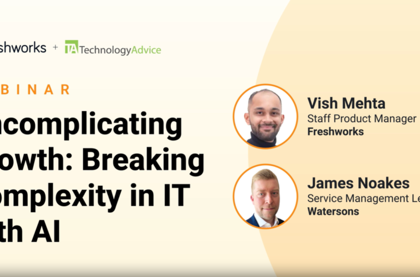  Uncomplicating Growth: Breaking Complexity in IT with AI