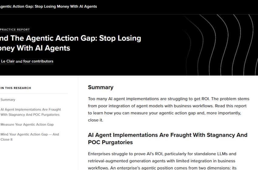  AI Agent Orchestration: How to Close the Action Gap and Impro