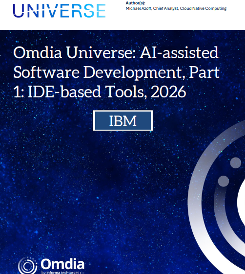  Omdia Universe: AI-assisted Software Development, Part 1: IDE-based To