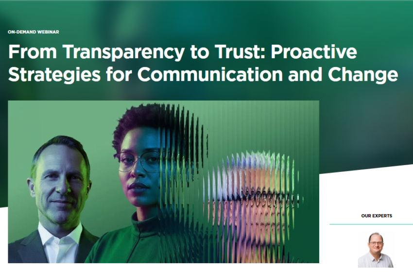  From Transparency to Trust: Proactive Strategies for Communica