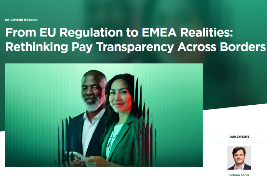  From EU Regulation to EMEA Realities: Rethinking Pay Transpare