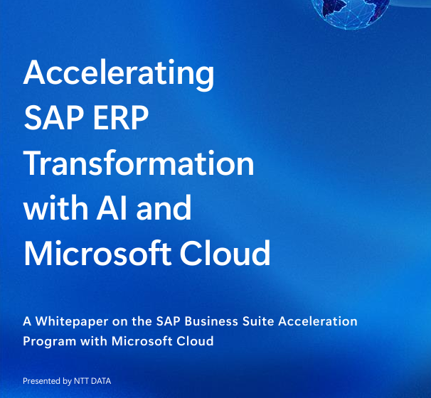  Accelerating SAP ERP Transformation with AI and Microsoft Cloud