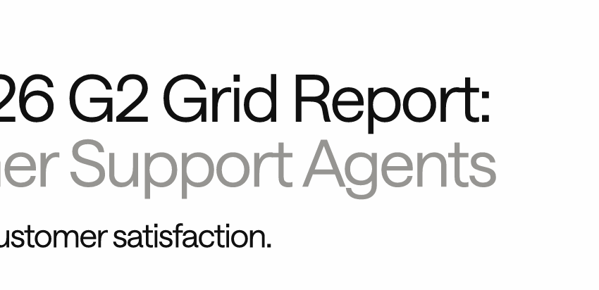 Spring 2026 G2 Grid Report: AI Customer Support Agents