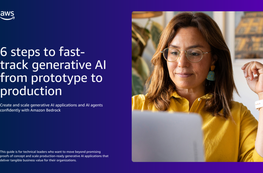  6 Steps to Fasttrack Generative AI from Prototype to Production