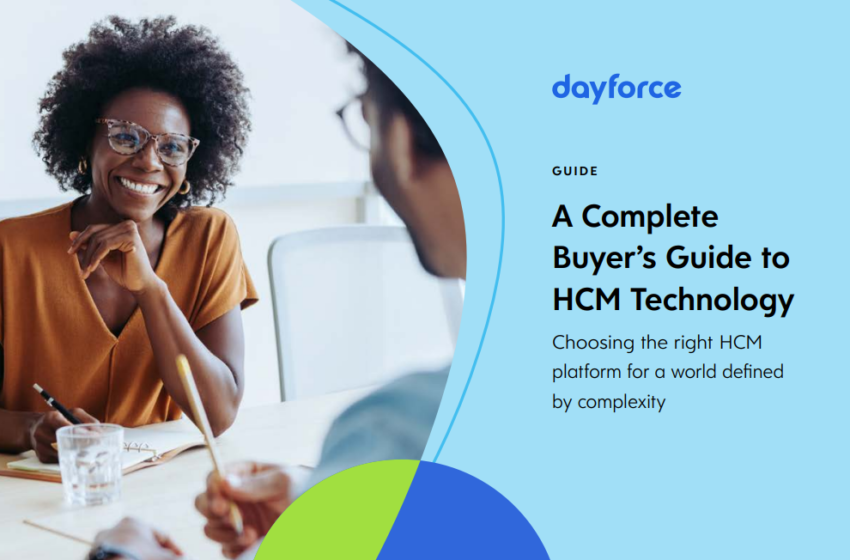  A Complete Buyer s Guide to HCM Technology