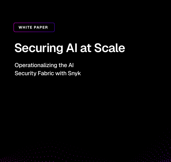  Securing AI at Scale: Operationalizing the AI Security Fabric with Snyk