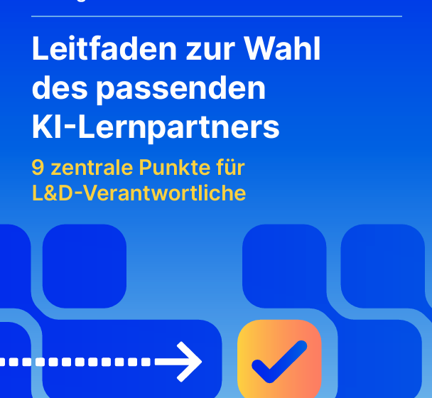  Leitfaden zur Wahl des passenden KILernpartners 9 zentrale Punkte fr L&DVerantwortliche