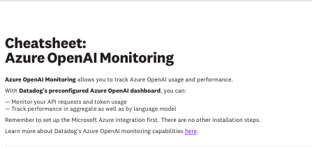  Azure OpenAI Cheatsheet