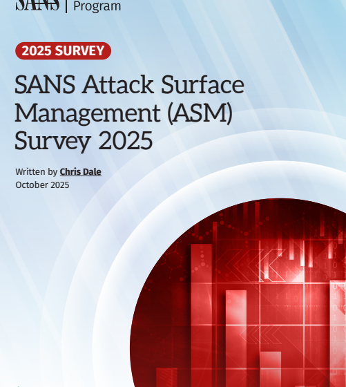  SANS ASM Survey 2025