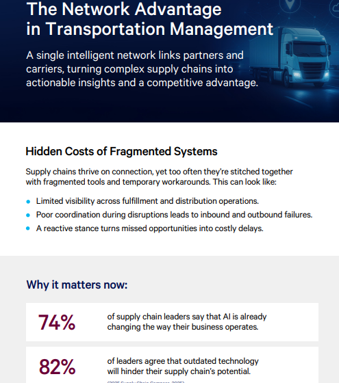  The Network Advantage in Transportation Management