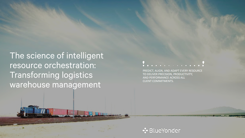  The science of intelligent resource orchestration: Transforming logistics warehouse management