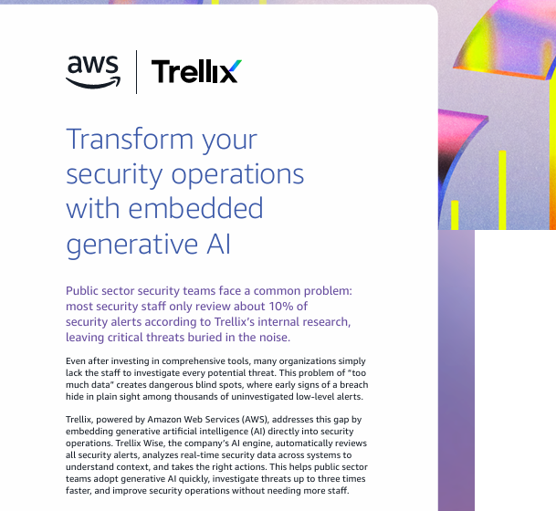  Transform your security operations with embedded generative AI