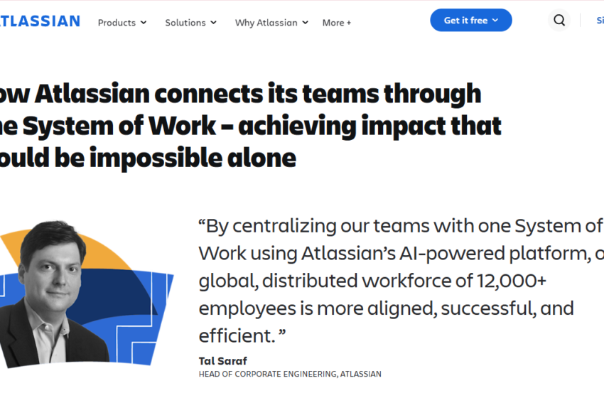  How Atlassian Connects Its Teams Through One System of Work
