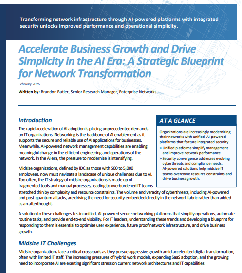  IDC Spotlight: Accelerate Business Growth and Drive Simplicity in the AI Era
