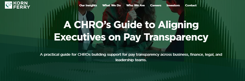  Pay Transparency: A CHRO’s Guide to Executive Alignment