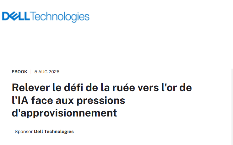  Relever le defi de la ruee vers l’or de l’IA face aux pressions d’pprovisionnement
