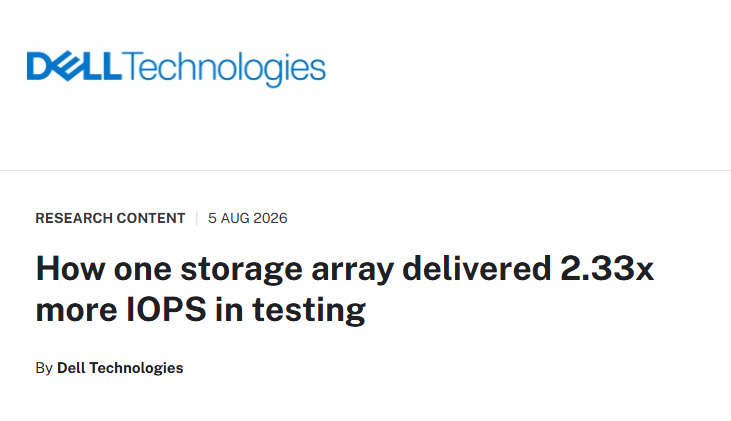  Increase performance, lower latency, and store data more efficiently with the Dell PowerStore 9500 array
