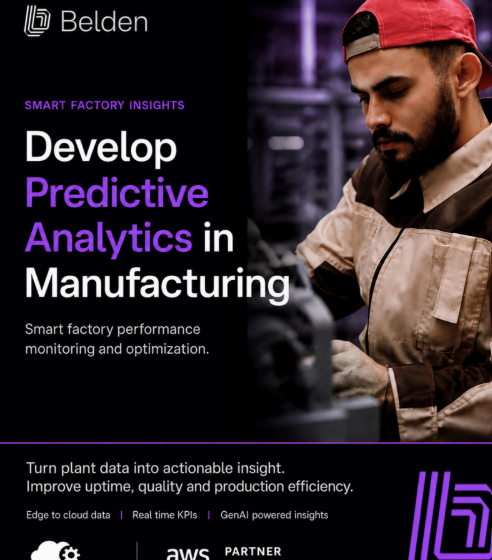 Develop Predictive Analytics in Manufacturing