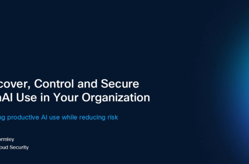  Discover, control and secure GenAI use in your organization