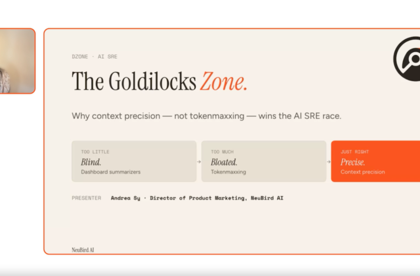  The Goldilocks Zone: Why Context Precision Wins the AI SRE Race