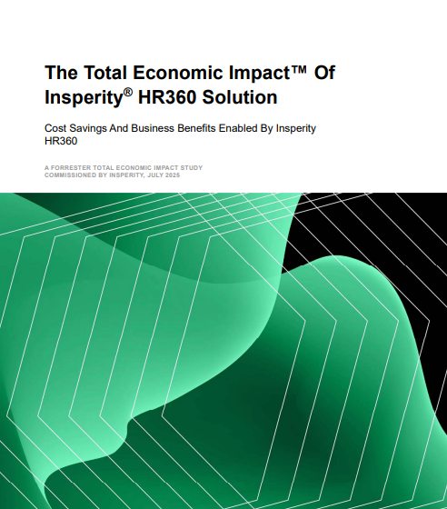  The Total Economic Impact Of Insperity HR360 Solution